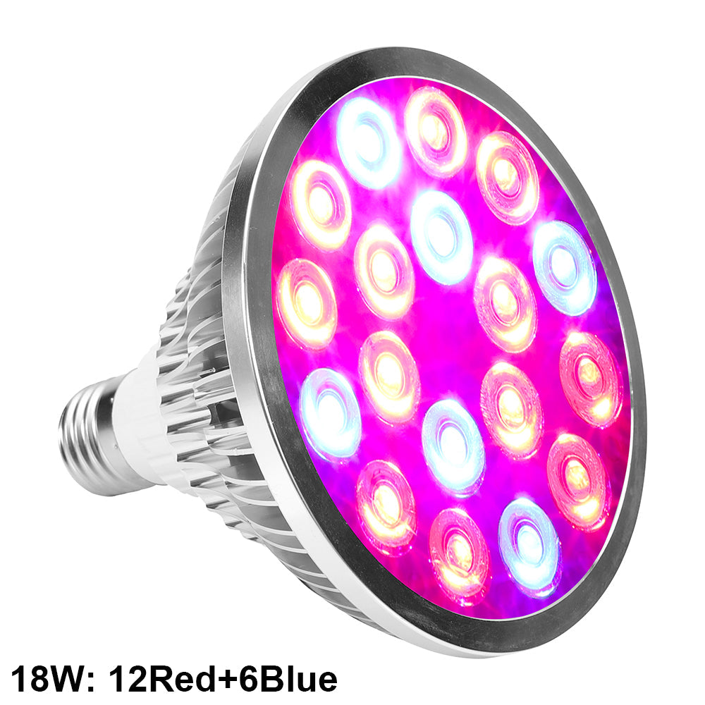 5W to 18W High Brightness Full Spectrum LED Grow Light Bulb for Herbs view 15