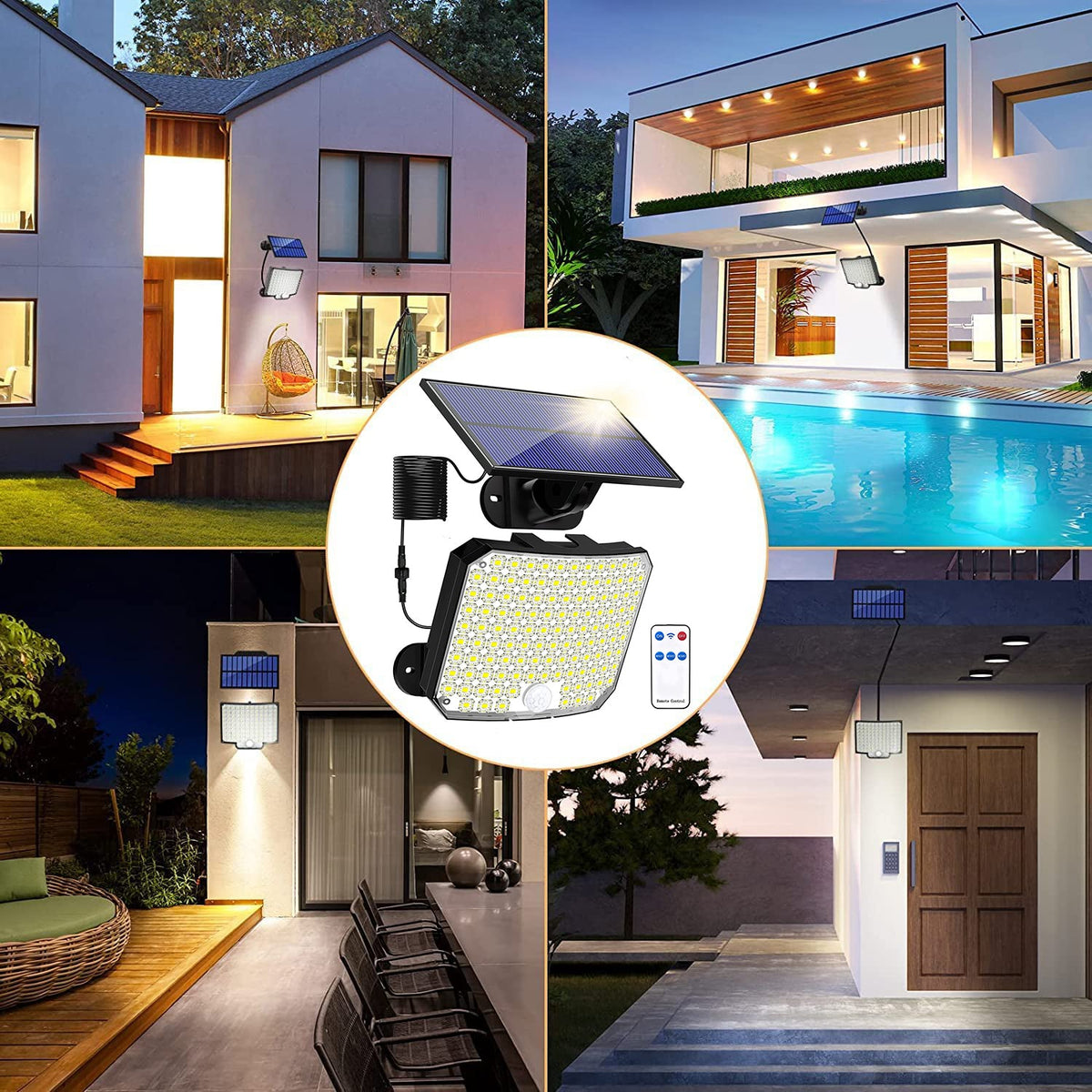 Outdoor Solar Lights for Garden Yard Fence and Patio Lighting view 11