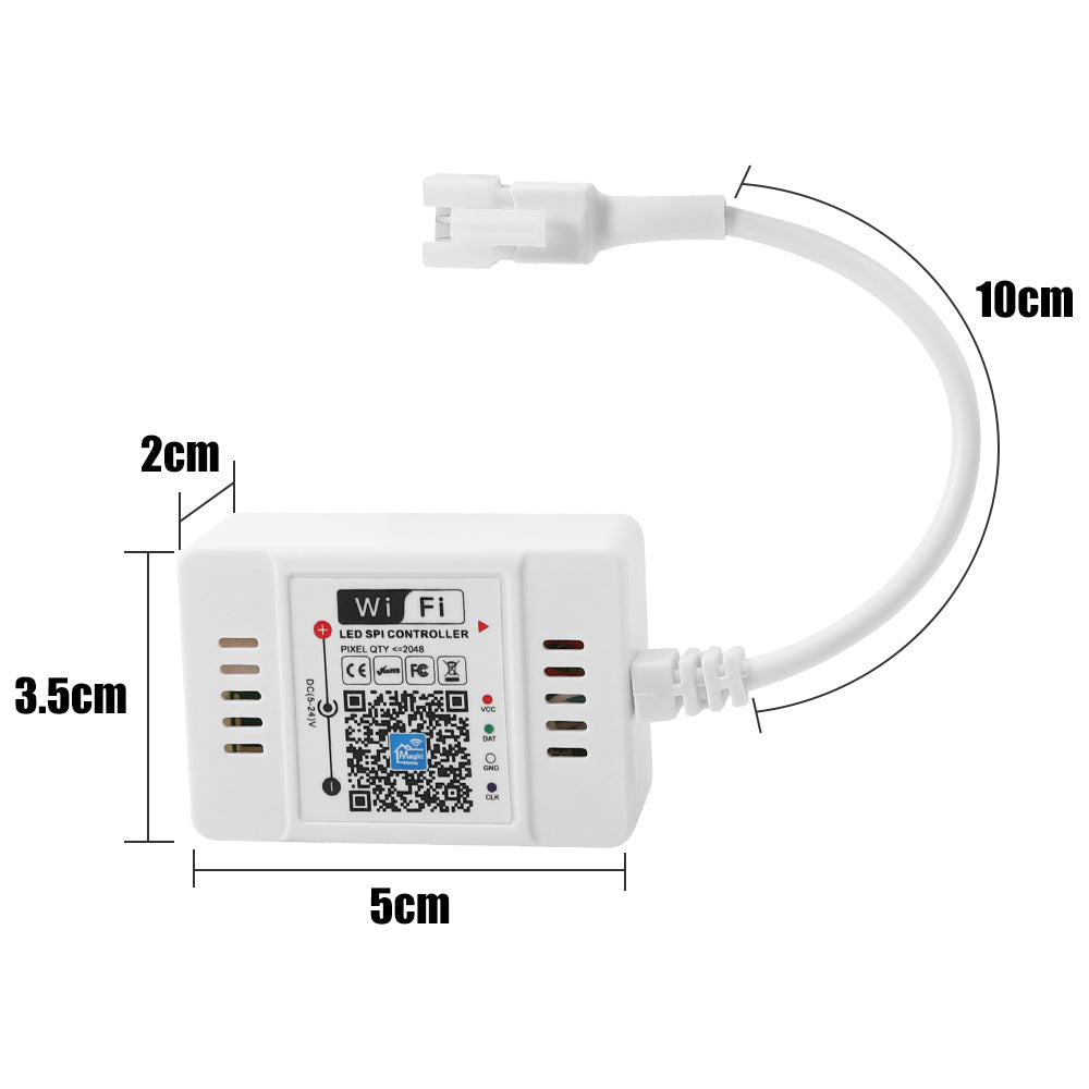 WiFi Voice Music SPI LED Controller for LED Strips and Home Lighting view 21