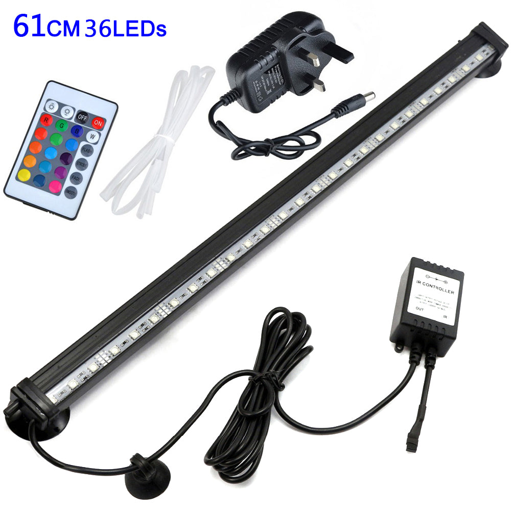 LED RGB Color Changing Fish Tank Light for Aquarium and Plants view 13