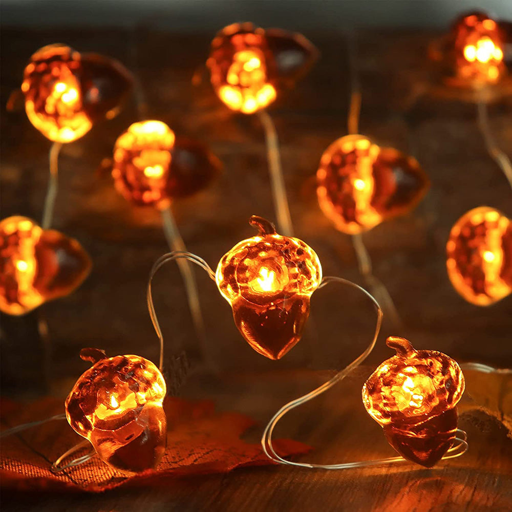 LED Acorn String Lights 1 to 3M 10 to 30LEDs for Bedroom Decor view 7