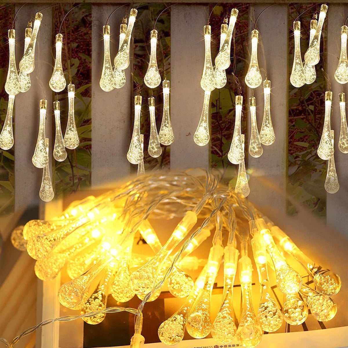 LED String Lights 8 Modes 3M to 20LED 6M to 40LEDs for Bedroom Decor view 5