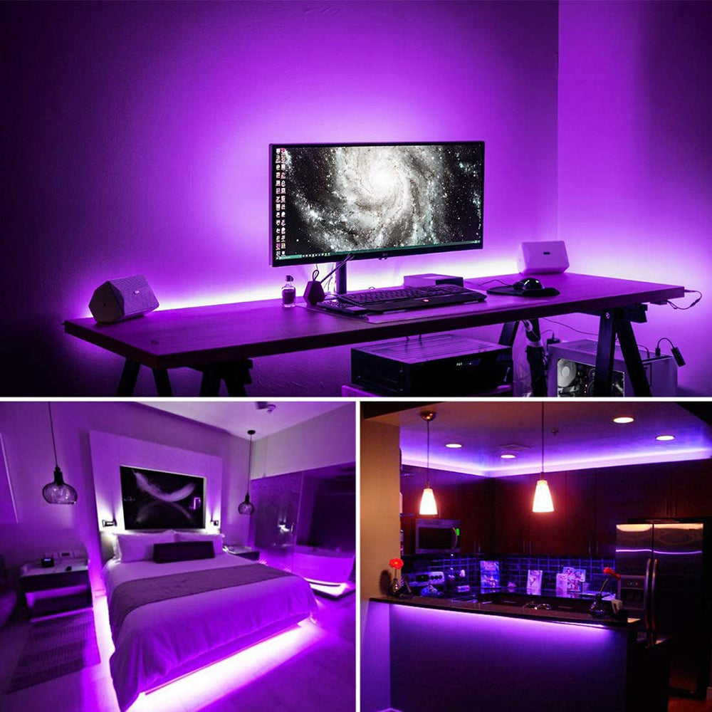2.5M LED UV Black Strip Light for Parties Posters and Room Decor view 11