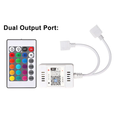 WiFi LED RGB Controller for Smart LED Light Strips and Home Lighting