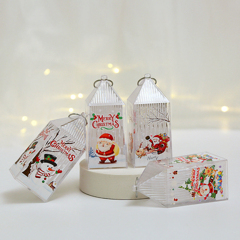 Christmas Portable Mini Hanging Lanterns for Home and Garden Decor view 11
