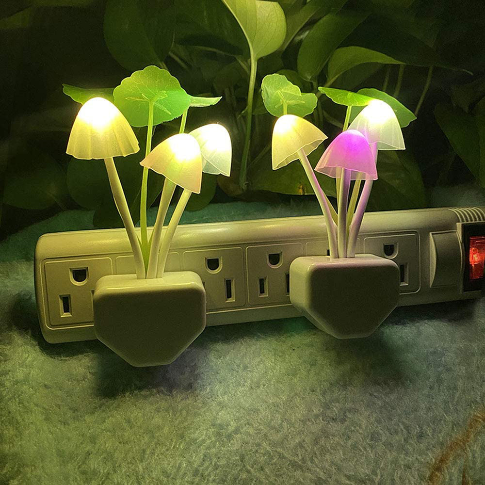 LED Sensor Night Light Plug in Wall Lamps for Bedroom and Hallway view 9