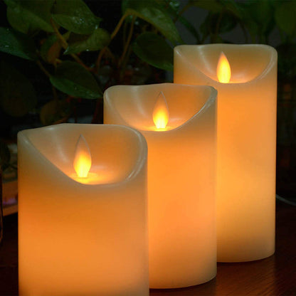 Flameless LED Candles Light for Home Table Mantel and Party Decor view 10