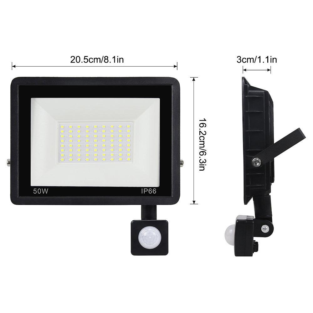 Outdoor PIR LED Motion Sensor Security Lights for Porch and Garage view 11