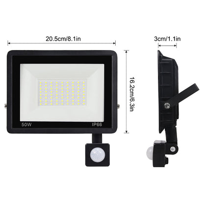 Outdoor PIR LED Motion Sensor Security Lights for Porch and Garage view 11