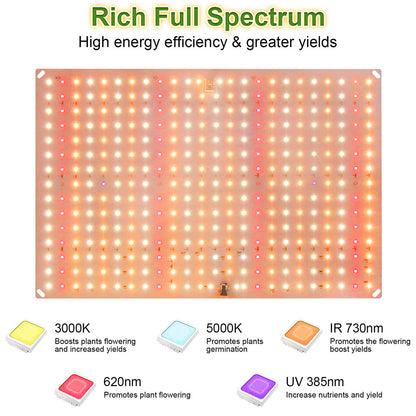 LED Grow Light Full Spectrum for Indoor Plants Seedlings and Herbs view 11