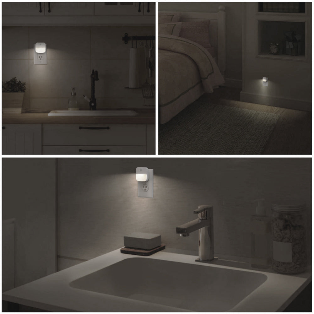 Plug in LED Motion Sensor Night Light Lamp for Bedroom and Hallway view 9