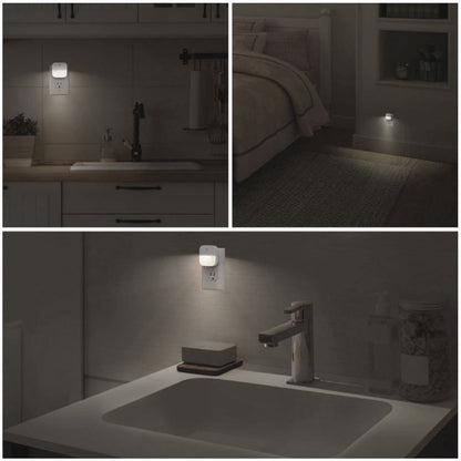 Plug in LED Motion Sensor Night Light Lamp for Bedroom and Hallway view 9