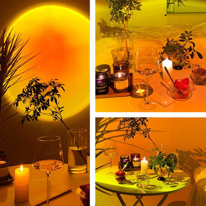 Sunset Projection Light 4 in 1 Lamp for Bedroom Ceiling and Room Decor view 6