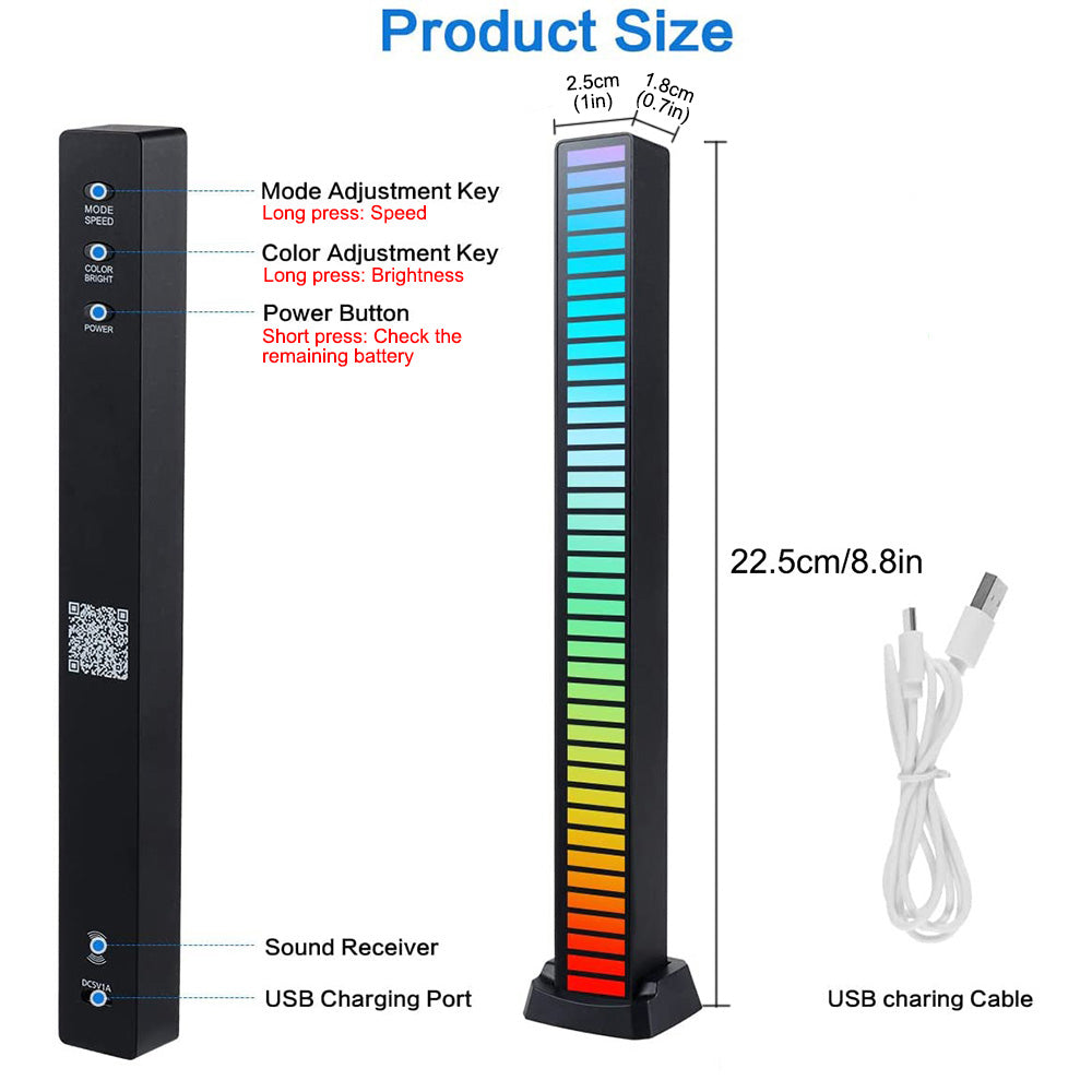 40 LED RGB Atmosphere Strip Light for Bedroom TV and Room Decor view 9