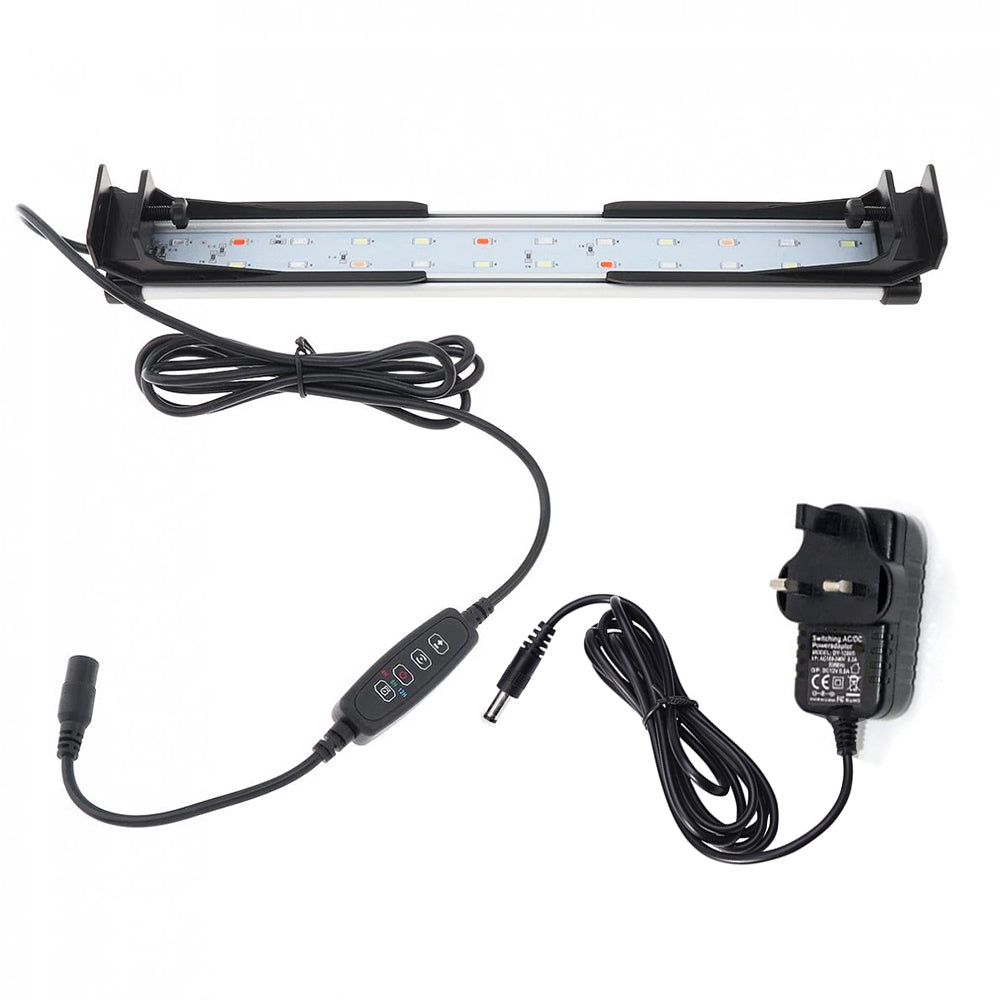 Double Row LED Fish Tank Plant Light with Adjustable Color Timer view 8
