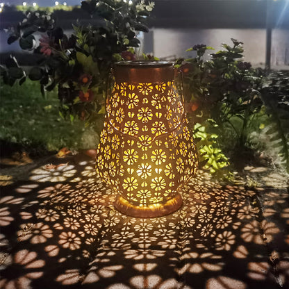 Solar Garden Lanterns Outdoor Hanging Lights for Patio Decor view 10