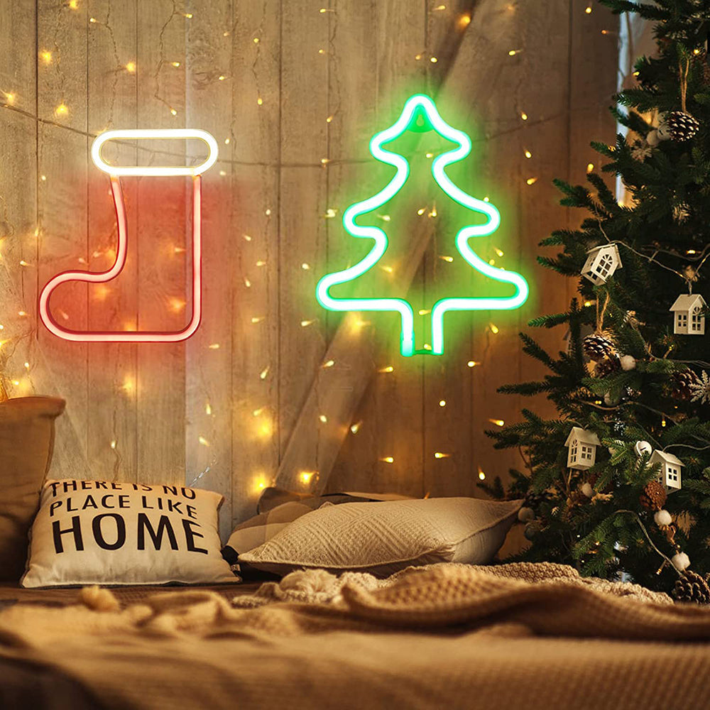 Christmas Jingle Bell Neon Sign Decor Light for Home and Party Decor view 10
