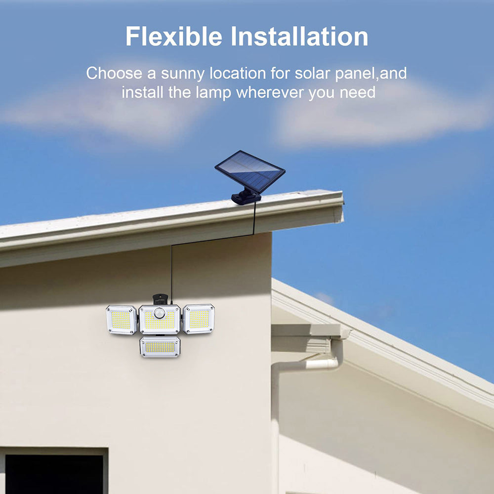 Waterproof Motion Sensor Solar Outdoor Lights for Garden and Patio view 10