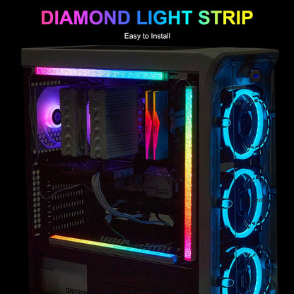 ARGB LED Strip for PC with 5V 3 pin for Gaming PC Case Lighting view 9