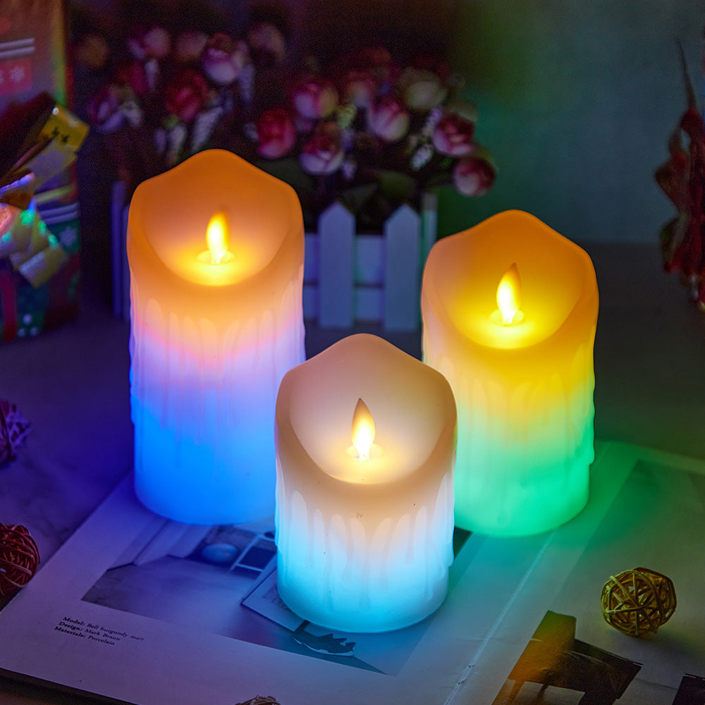 LED Flameless Candle Lights for Home Table Mantel and Party Decor view 10
