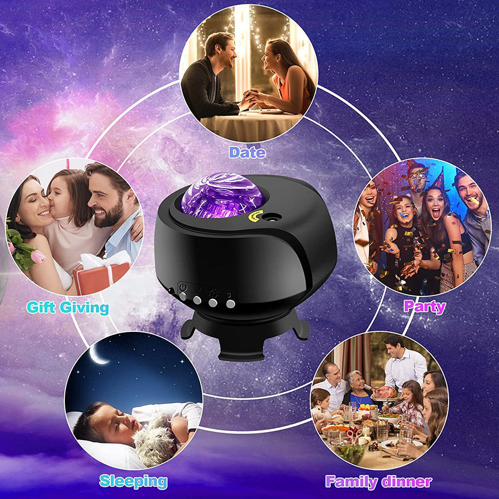 Galactic Nebula Projection Lamp for Bedroom Ceiling and Room Decor view 11