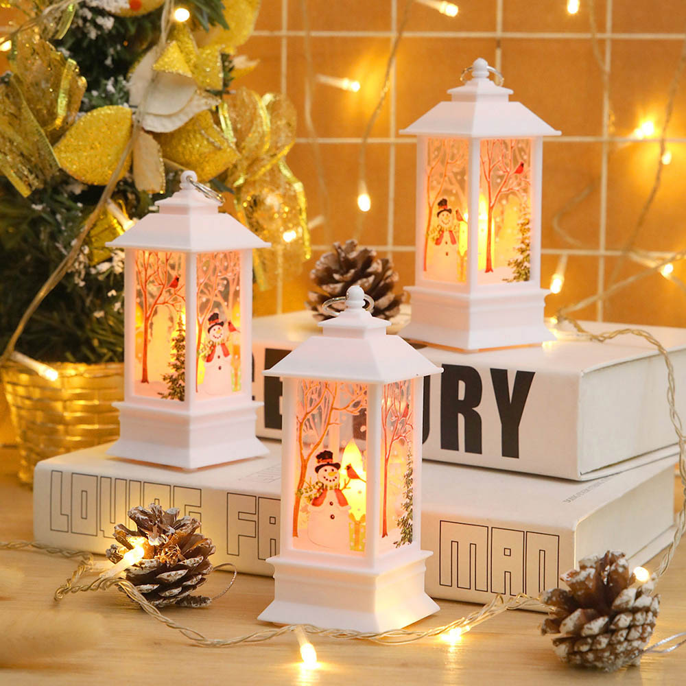Christmas Portable Flameless LED Candle Lanterns Lights for Home Decor view 10