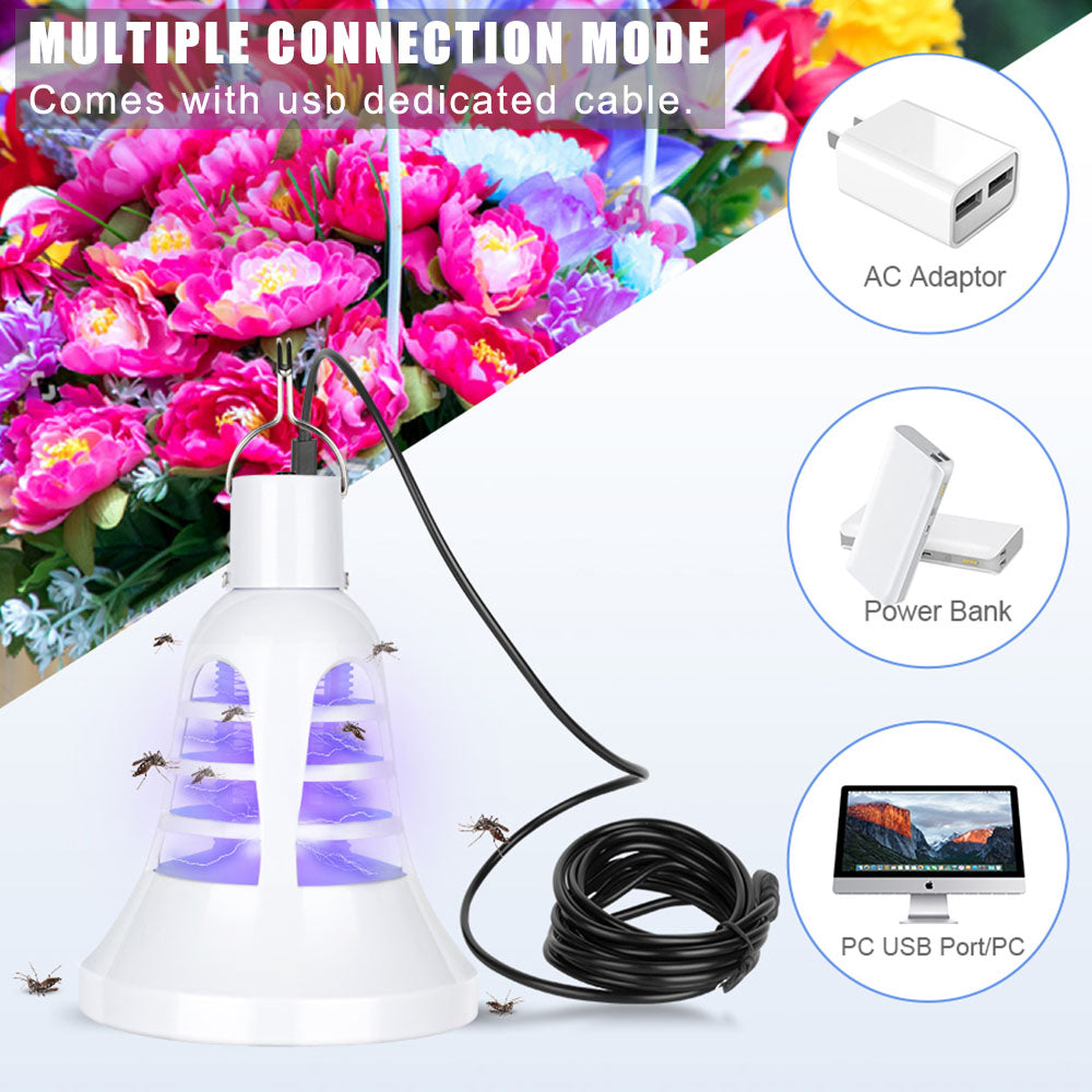 Electric UV Mosquito Killer LED Lamp 2 in 1 Plant Light for Seedlings view 11