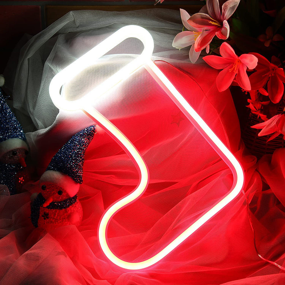 Christmas Jingle Bell Neon Sign Decor Light for Home and Party Decor view 11