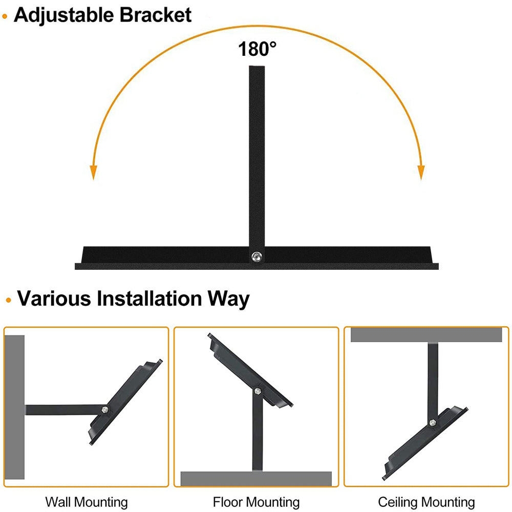 Waterproof Ultra thin LED Street Lamp for Garden Yard and Patio view 11