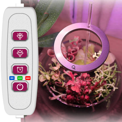 Full Spectrum USB LED Plant Grow Light Pink for Indoor Plants view 7
