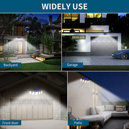 Outdoor Motion Sensor Solar Lights with Remote Control for Garden Yard view 9
