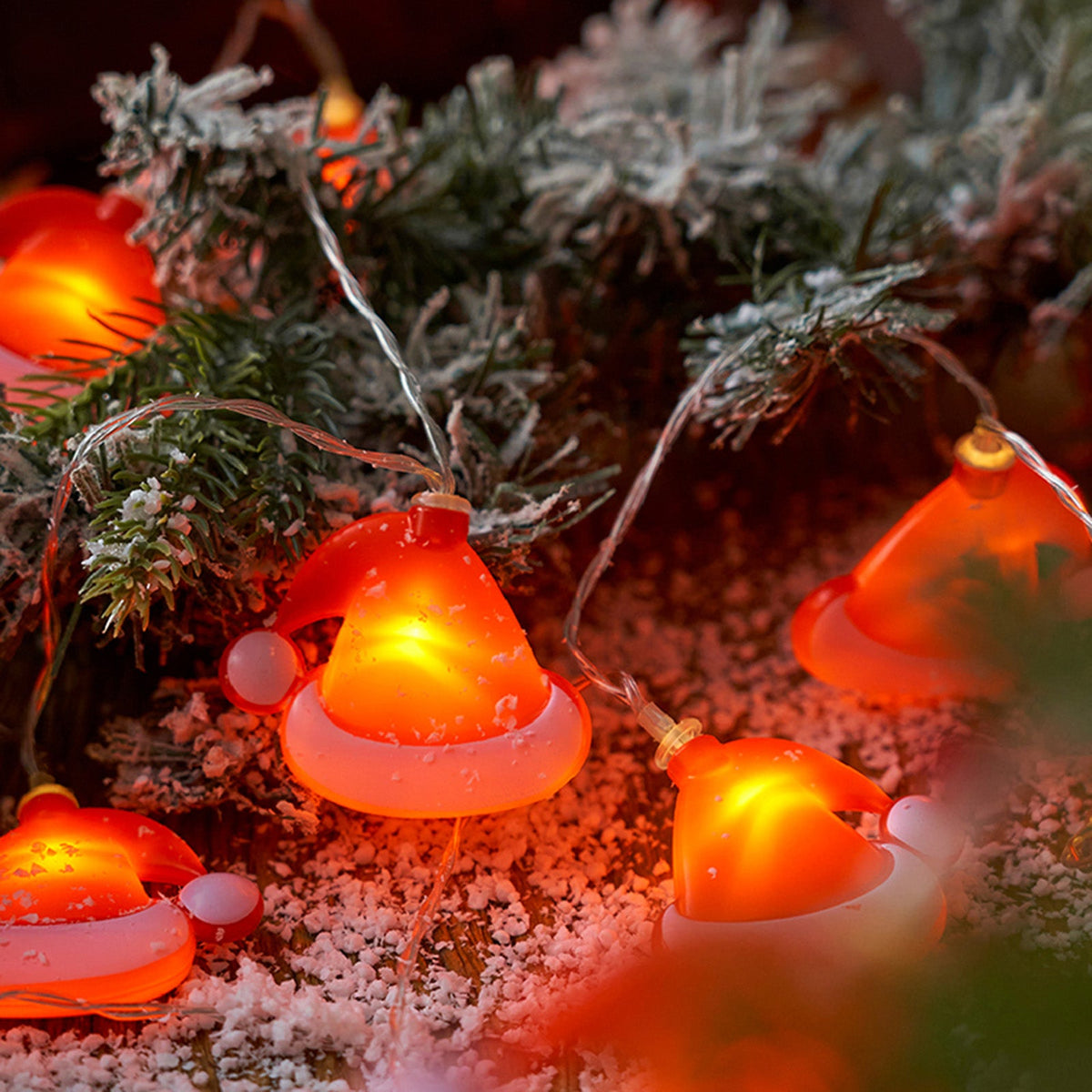 Christmas Pattern String Light 1.5M 10LEDs for Tree and Window Decor view 3