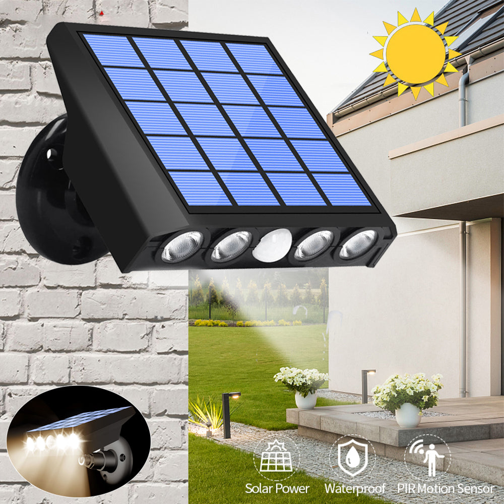 Waterproof LED Motion Sensor Solar Lights for Garden Yard and Patio view 2