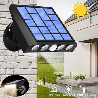 Waterproof LED Motion Sensor Solar Lights for Garden Yard and Patio view 2