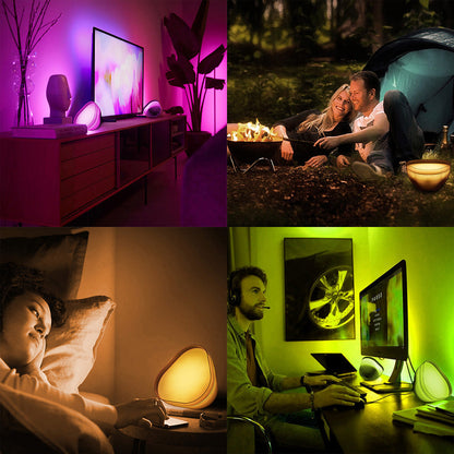 LED Smart Light Table Lamp for Bedroom Nightstand and Desk Decor view 13