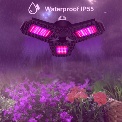 Waterproof Foldable LED Plant Grow Light Bulb for Indoor Plants view 3