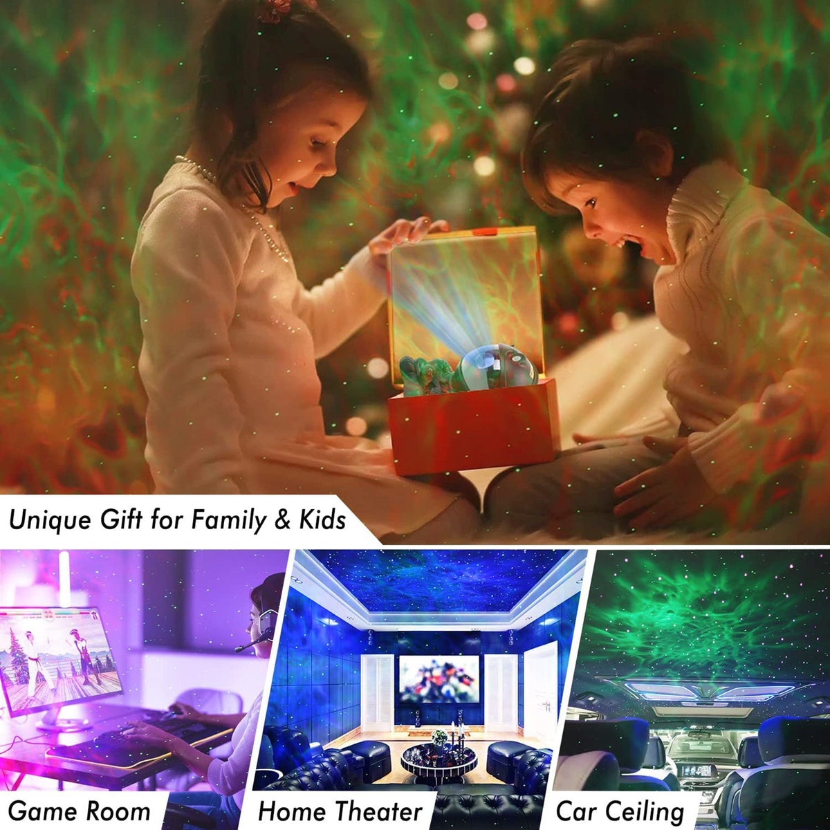 Galaxy Projector Star Night Light for Bedroom Ceiling and Room Decor view 11