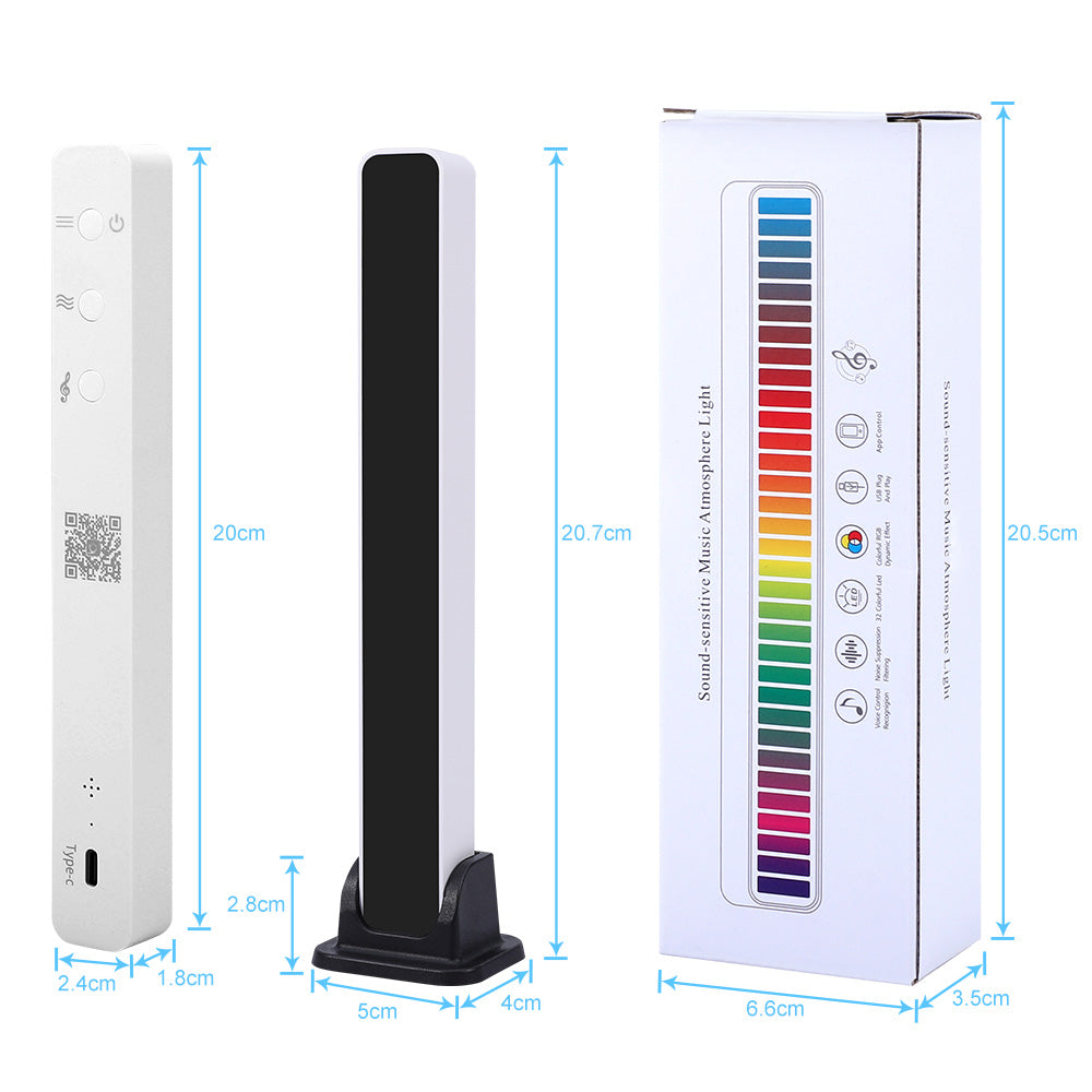 RGB Bluetooth APP Control Music Sync LED Light Bar for Room Decor view 11