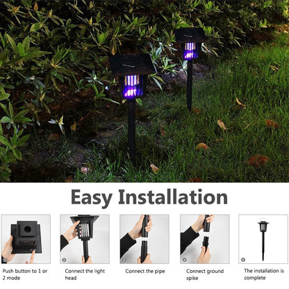 Solar Pathway Lights LED Mosquito Killer Light for Patio and Garden view 11