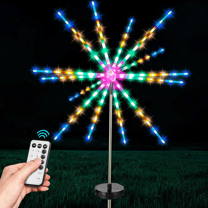 Solar Firework Meteor Lights for Garden Yard and Patio Decor view 10