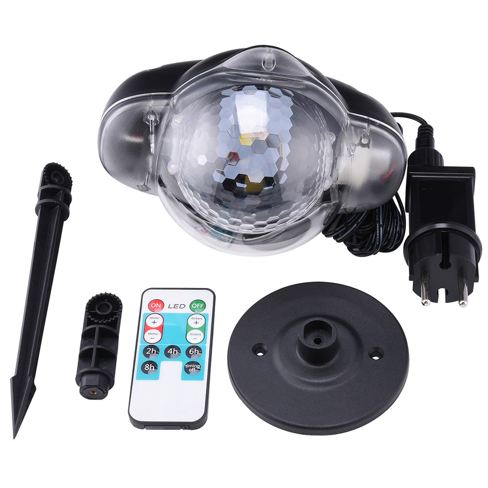 Waterproof LED Dynamic Moving Snowing Projector Light for Room Decor view 11