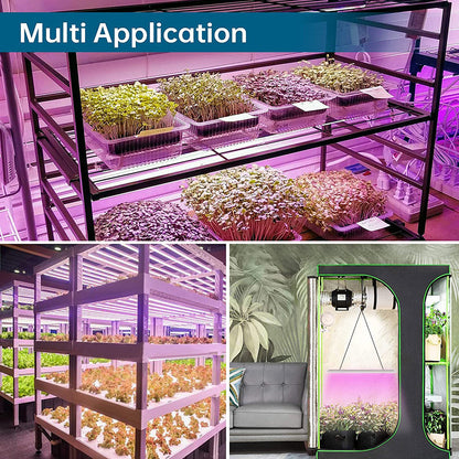 Connectable LED Grow Light Bars Full Spectrum for Indoor Plants view 11
