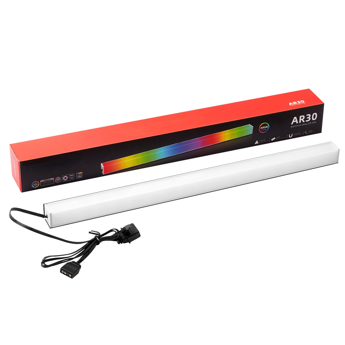 ARGB LED Strip for PC with 5V 3 pin for Gaming PC Case Lighting view 12