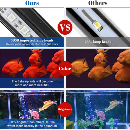 LED RGB Color Changing Fish Tank Light for Aquarium and Plants view 6