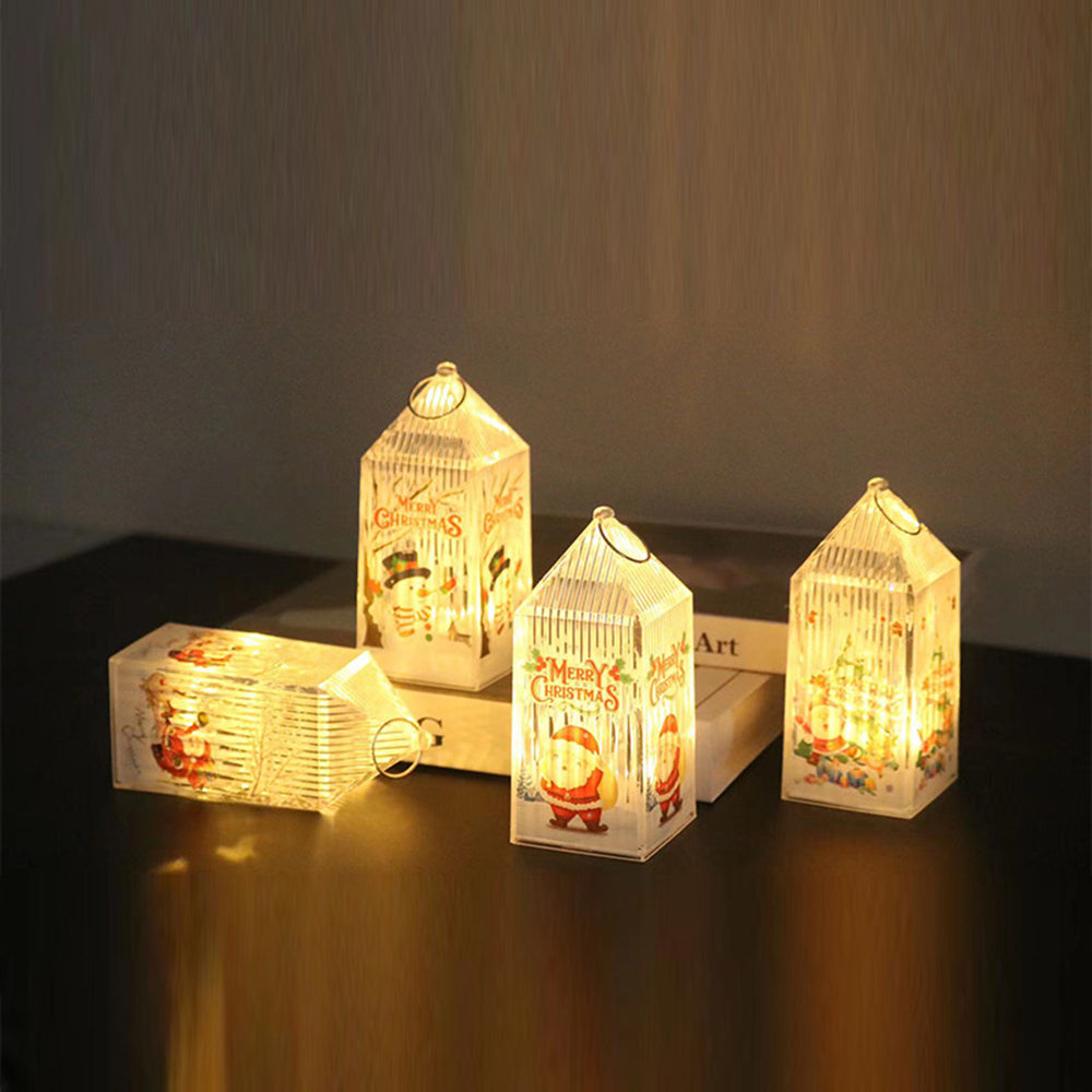Christmas Portable Mini Hanging Lanterns for Home and Garden Decor view 10