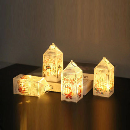 Christmas Portable Mini Hanging Lanterns for Home and Garden Decor view 10