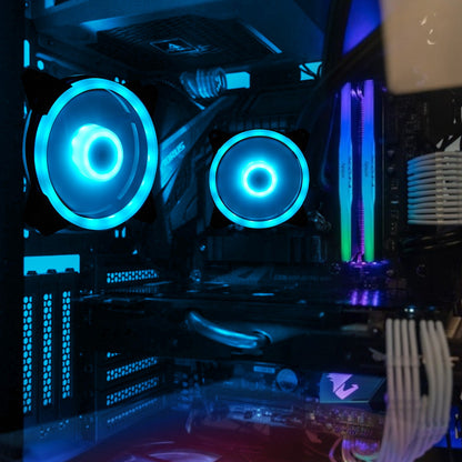 LED Computer Cooling Fan Double Light Ring for Gaming PC Cases view 9