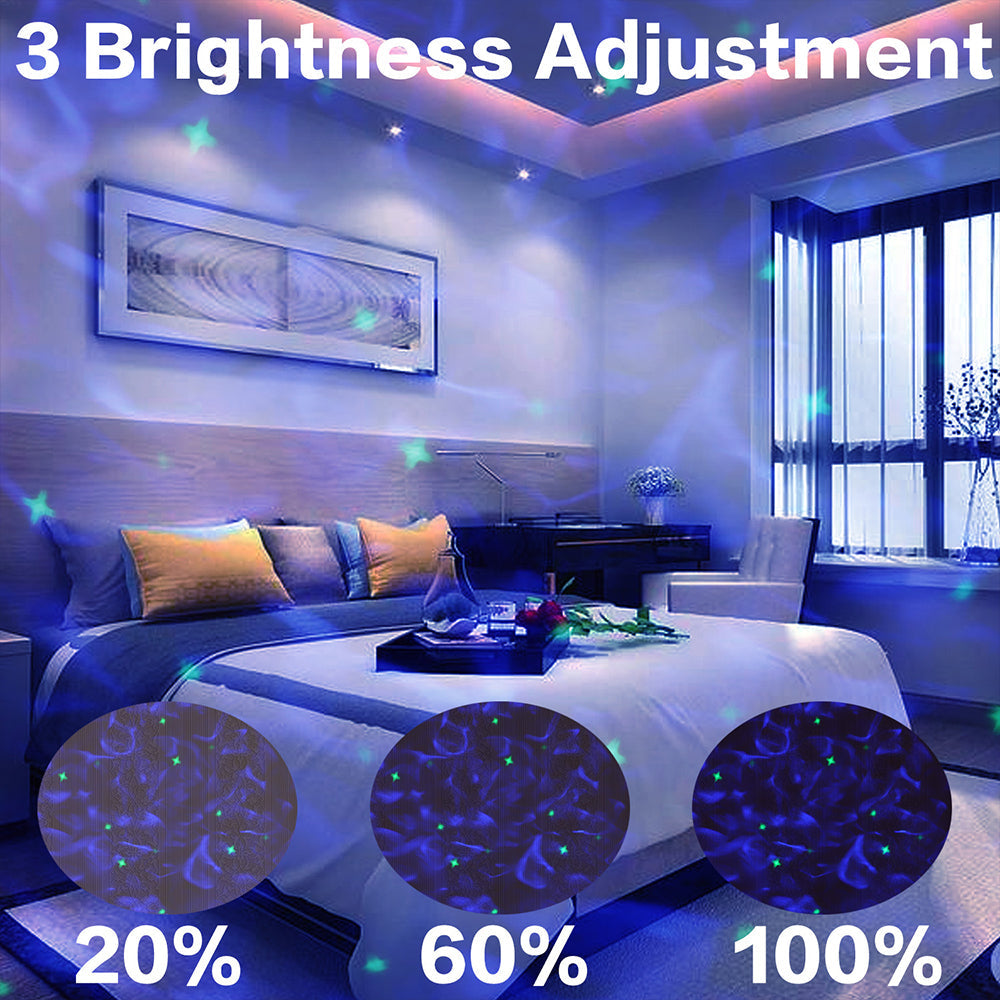 LED Galaxy Star Projector Night Light Lamp for Bedroom Ceiling view 12