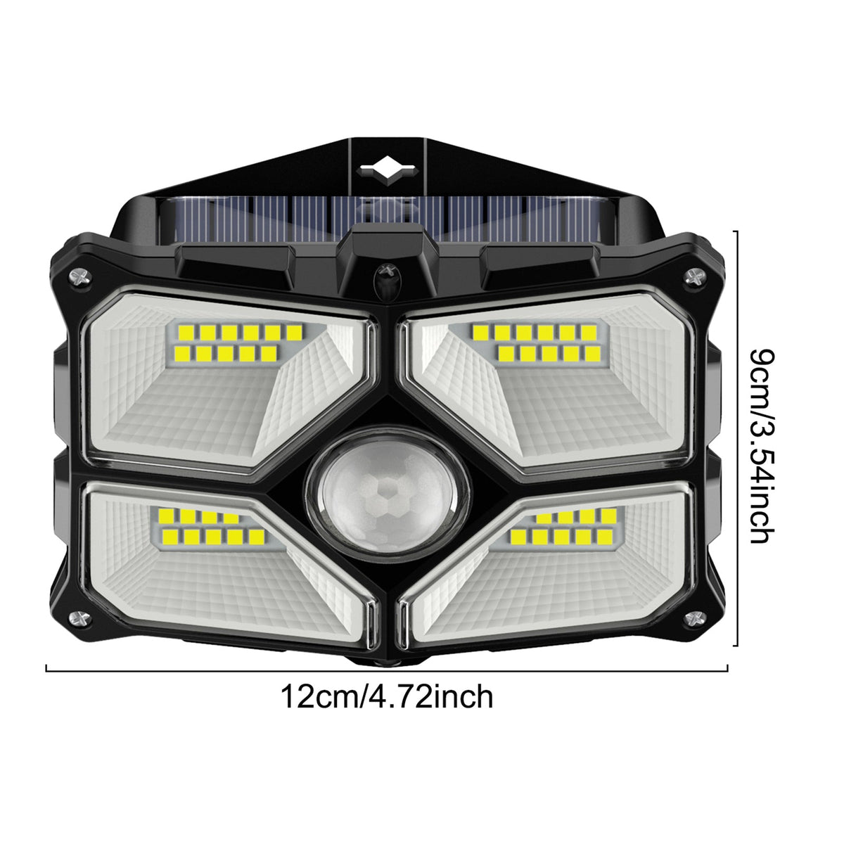 Solar Outdoor 40 LED Wireless Motion Sensor Lights for Garden Yard view 12