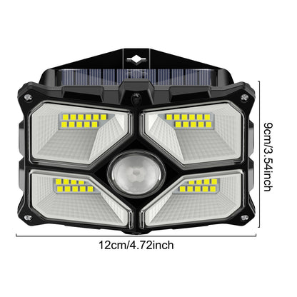 Solar Outdoor 40 LED Wireless Motion Sensor Lights for Garden Yard view 12